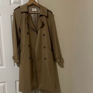 Sezane Scott Trench Coat 100% Cotton